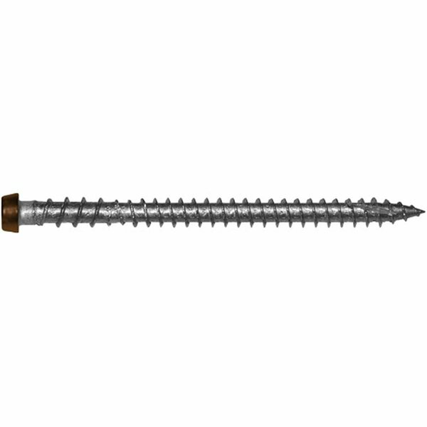 Screw Products 10 x 2.75 In. C-Deck Composite 305 Stainless Steel Star Drive Deck Screws - Walnut, 1750PK SSCD234WN
